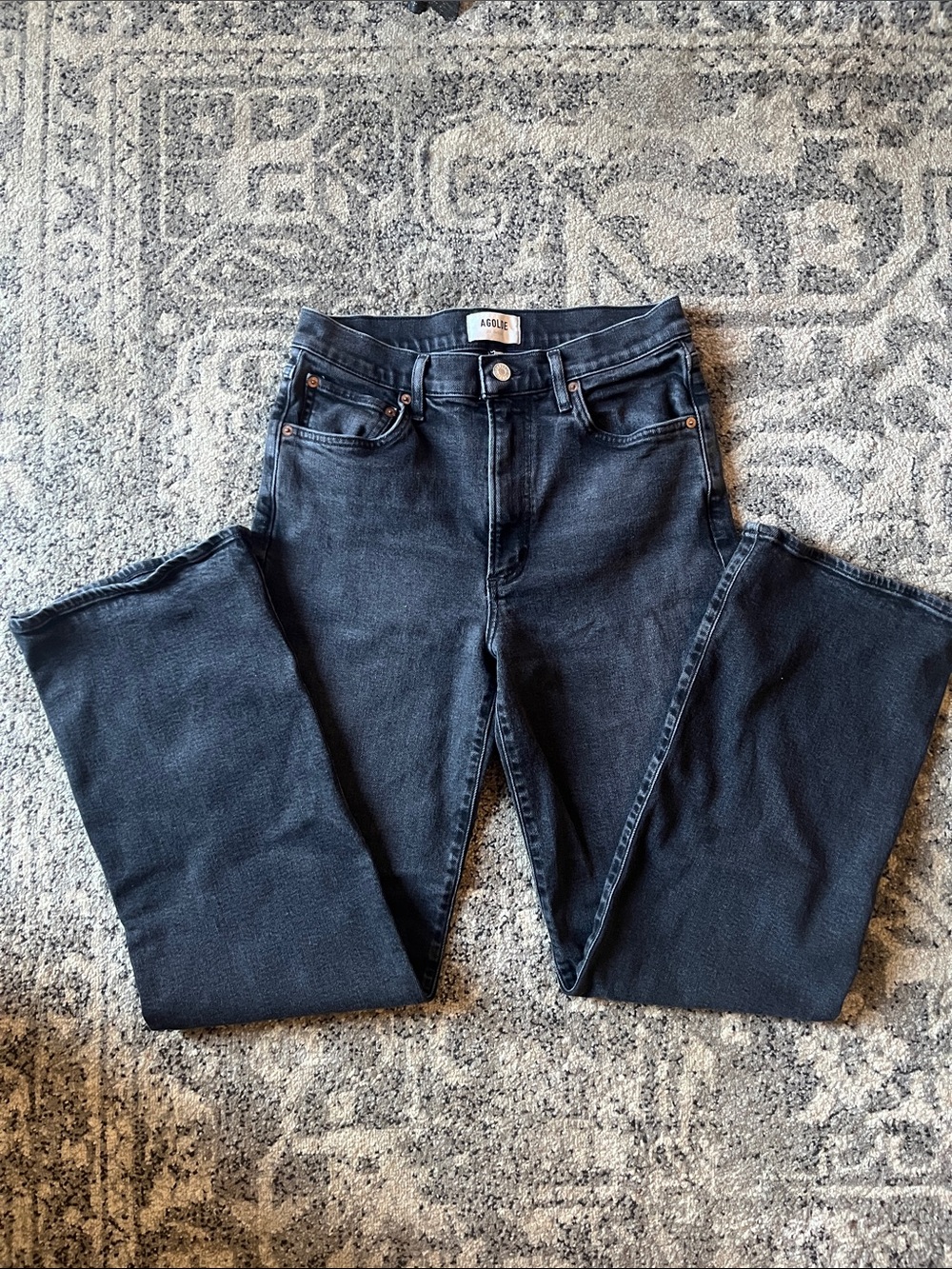 Agolde Black Harper Jeans
